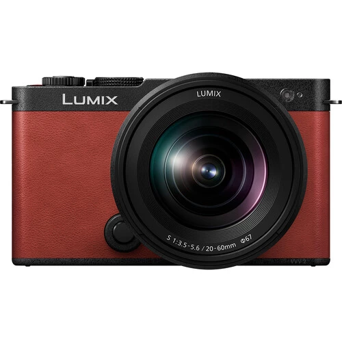 Panasonic Lumix S9 Mirrorless Camera with S 20-60mm f3.5-5.6 Lens (Crimson Red)