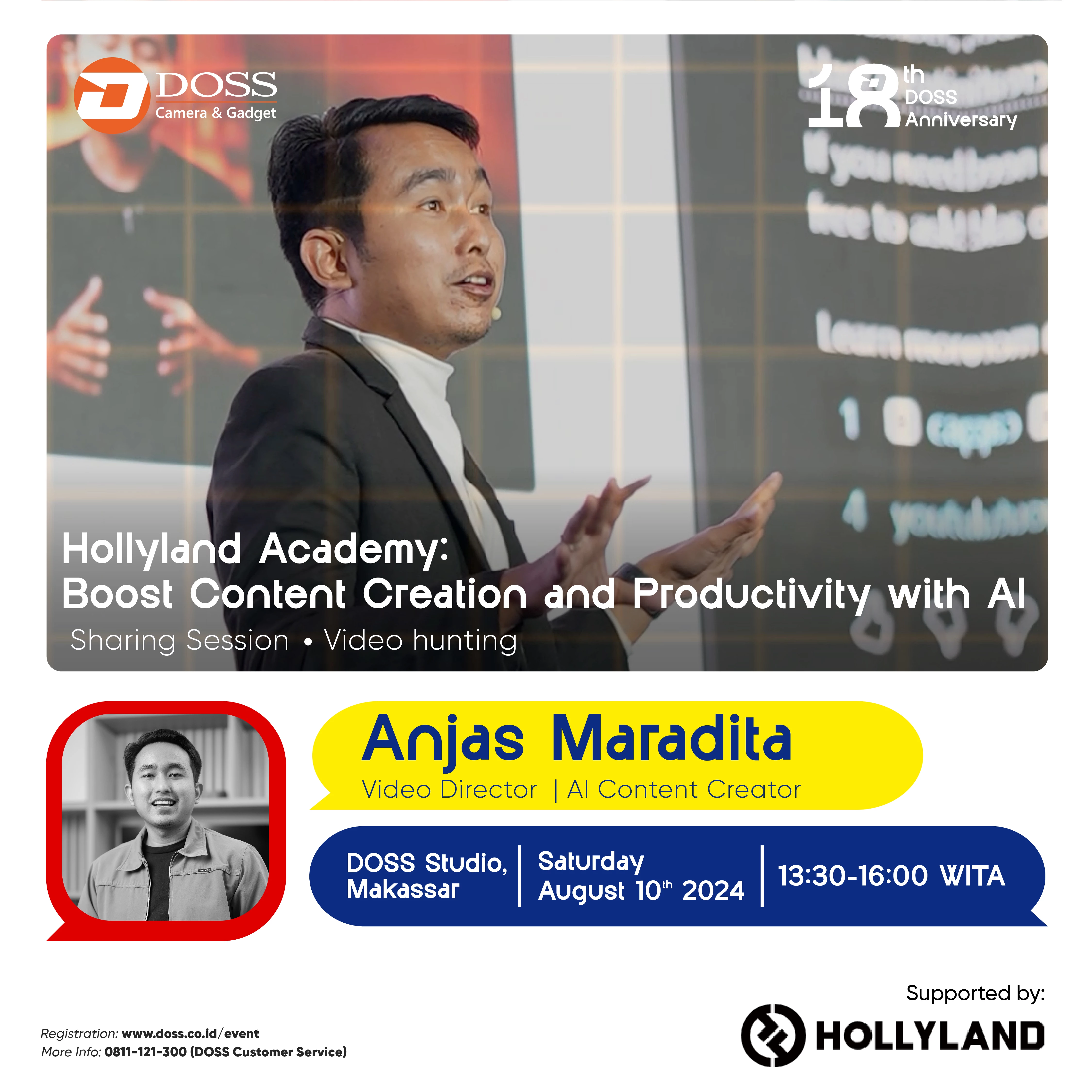 MKS - Content Creator: "Hollyland Academy : Boost Content Creation and ProductivitywithAI"