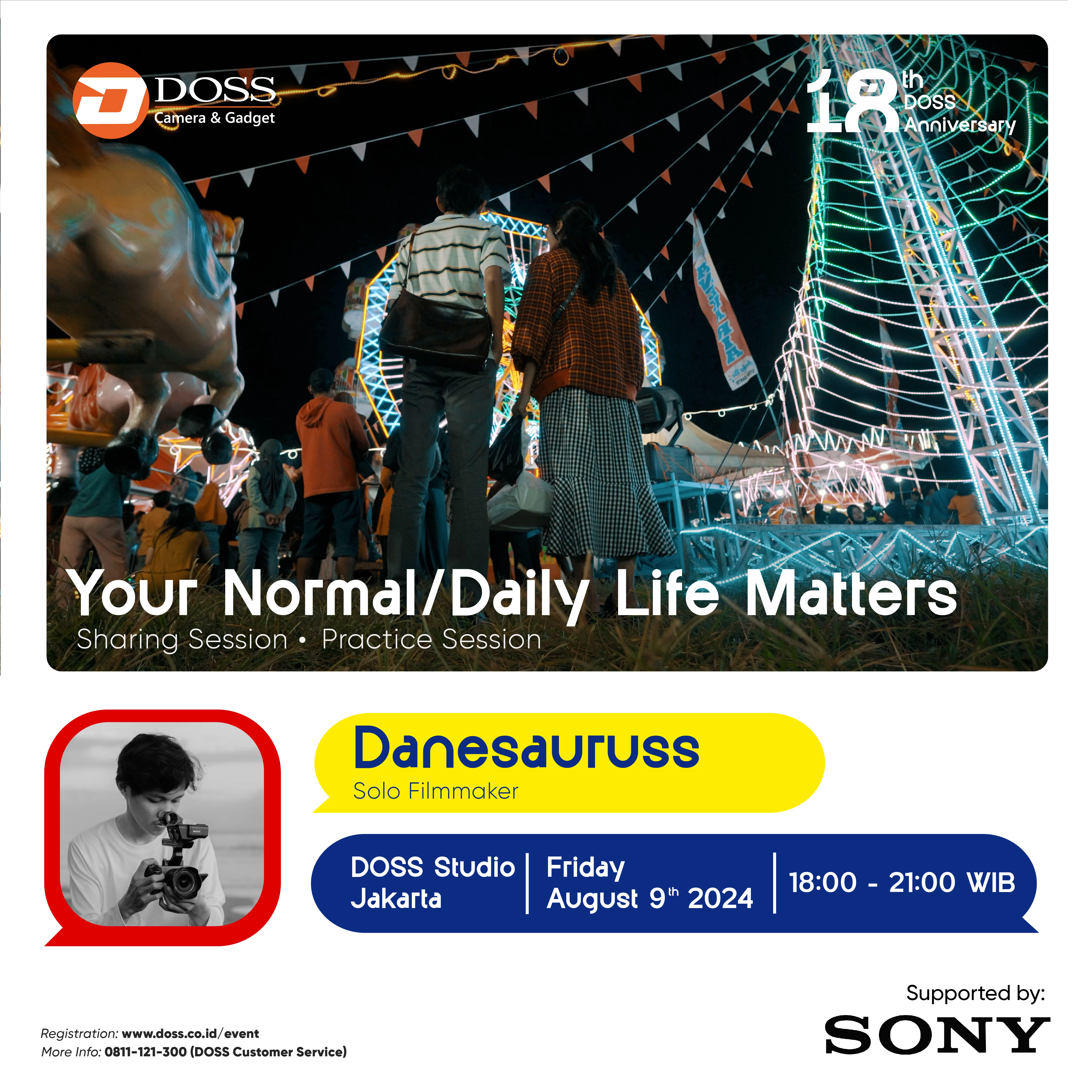 JKT - Video Konten: "Your Normal/Daily Life Matters"