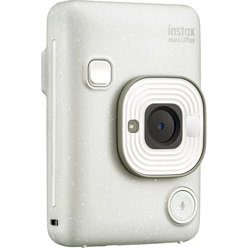 Fujifilm Instax Mini Liplay Hybrid Instant Camera (Misty White)