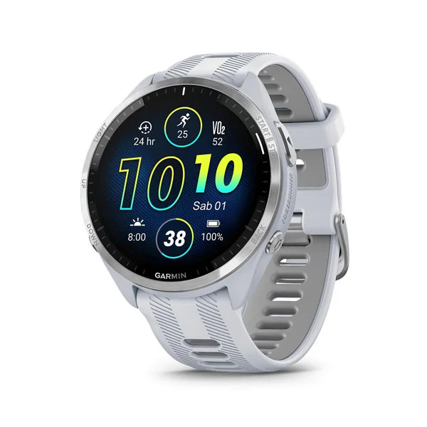 Garmin Forerunner 965 White GPS Running Smartwatch