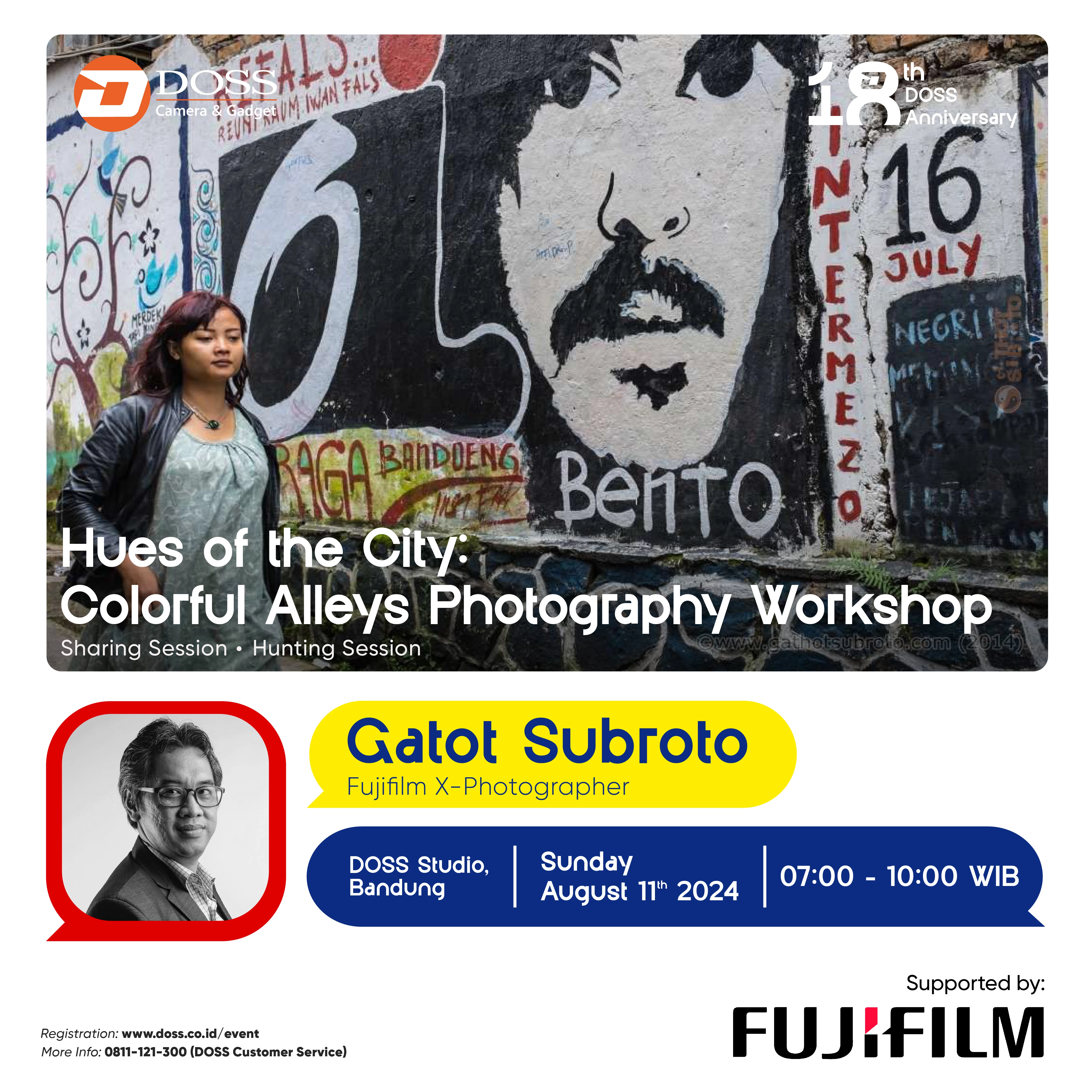 BDG - Street Photography : "Hues of the City: Colorful Alleys Photography Workshop"