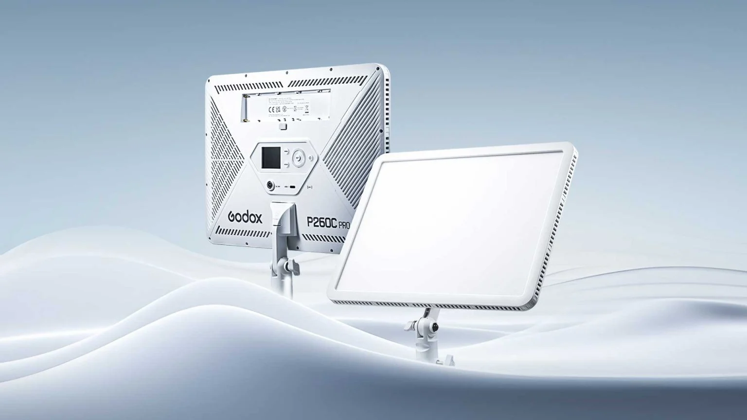 Godox P260C Pro Ultra-Flat BI-Colour Dirilis, LED Panel Idaman Konten Kreator