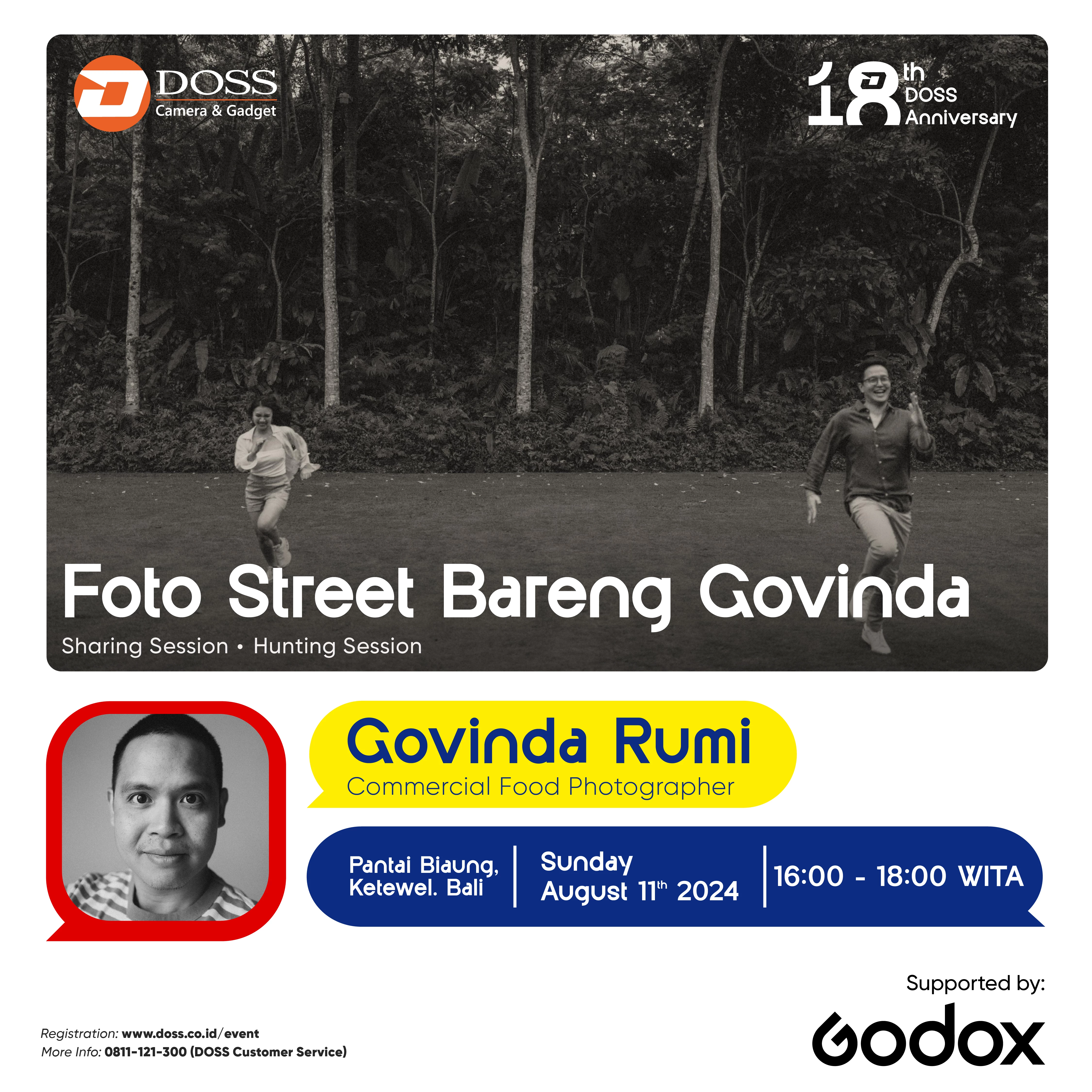 BALI - Street Photography: "Foto Street Bareng Govinda Rumi"