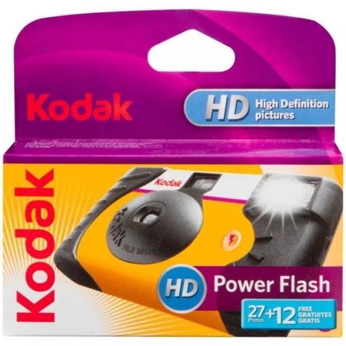 Kodak Disposable Camera Power Flash (27+12 Exp)