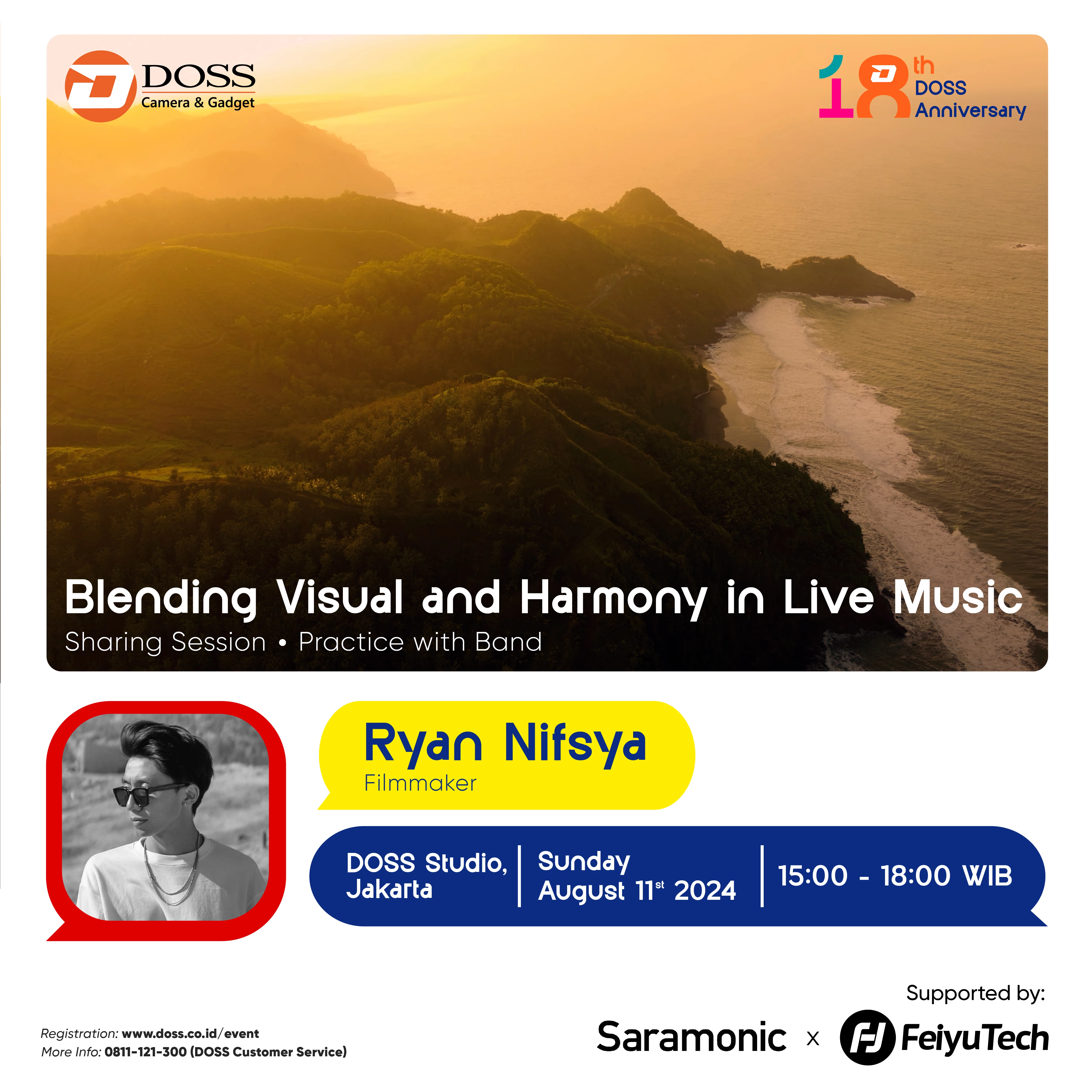 JKT - Videography Workshop: "Blending Visual and Harmony in Live Music"