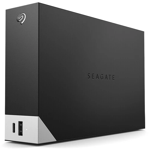 B2G Seagate 4TB One Touch Desktop External Drive with Built-In Hub (Black)