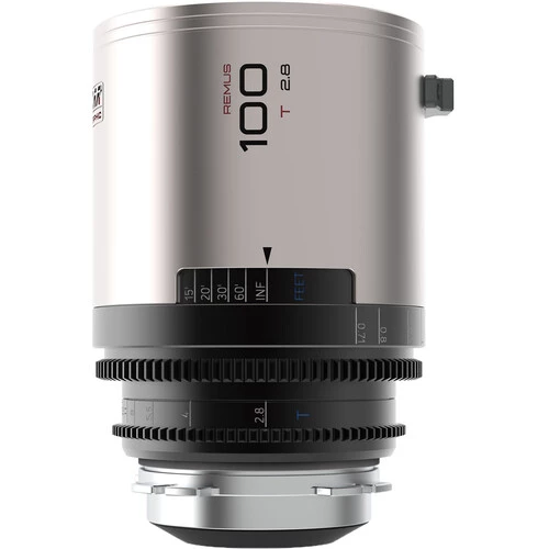 Blazar Remus 100mm T2.8 1.5x Full Frame Anamorphic Lens Silver