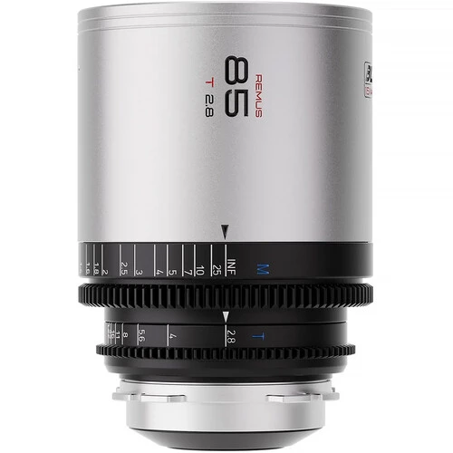 Blazar Remus 85mm T2.8 1.5x Full Frame  Anamorphic Lens Silver