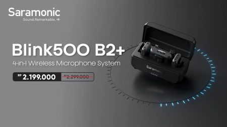 [#15846] Saramonic Blink 500 B2+ Plus Wireless Microphone All in One