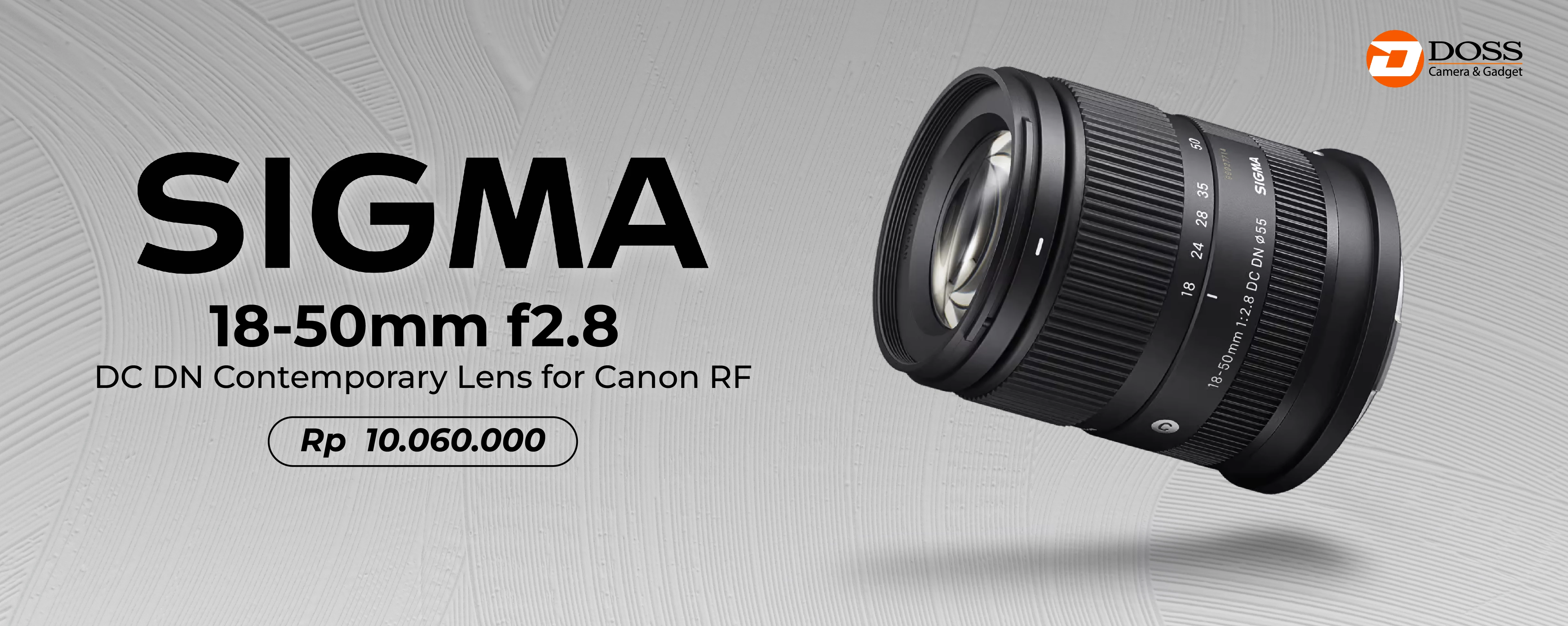 Sigma 18-50mm f2.8 DC DN Contemporary Lens for Canon RF