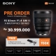 Ayo Pre Order Sony FE 85mm f1.4 GM II di DOSS, Gratis G Master Exclusive Card Reader and Storage