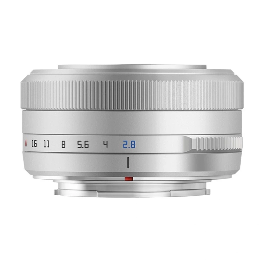 TTartisan AF 27mm F2.8 For Fujifilm X Silver